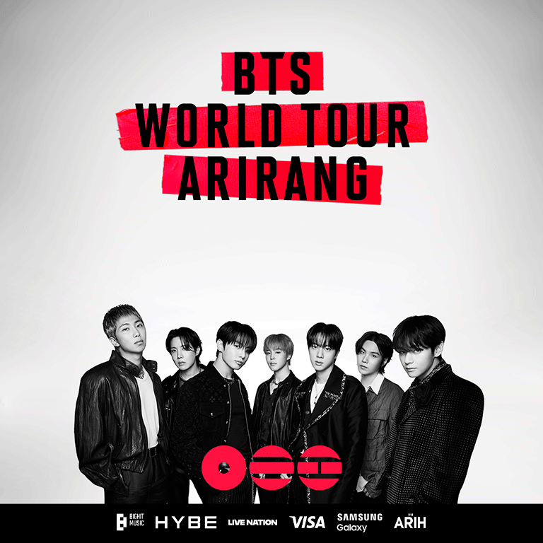 BTS WORLD TOUR ARIRANG